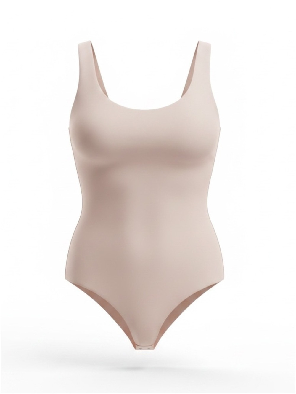 Express Body Contour Collection High Compression Bodysuit Nude Beige Size XL NWT